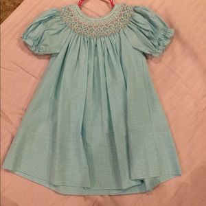Baby girl smock dress
